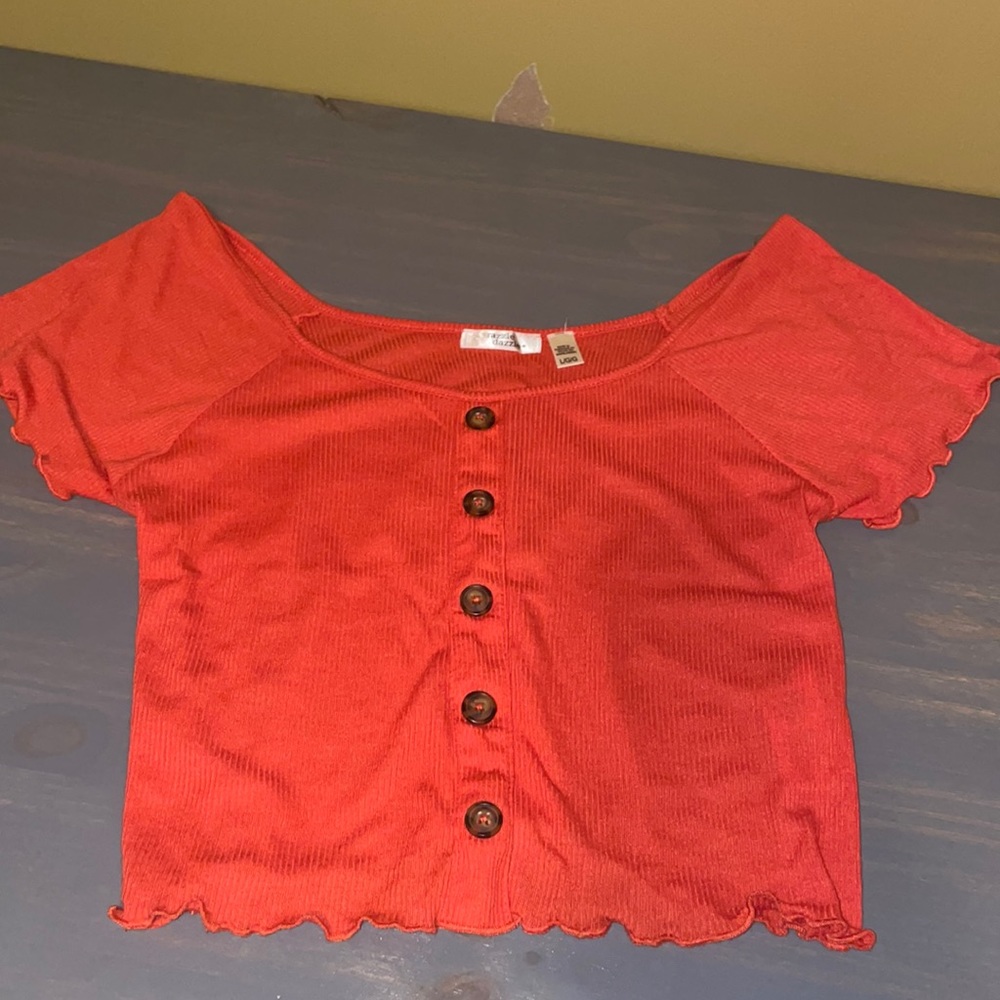 Cropped shirt size L